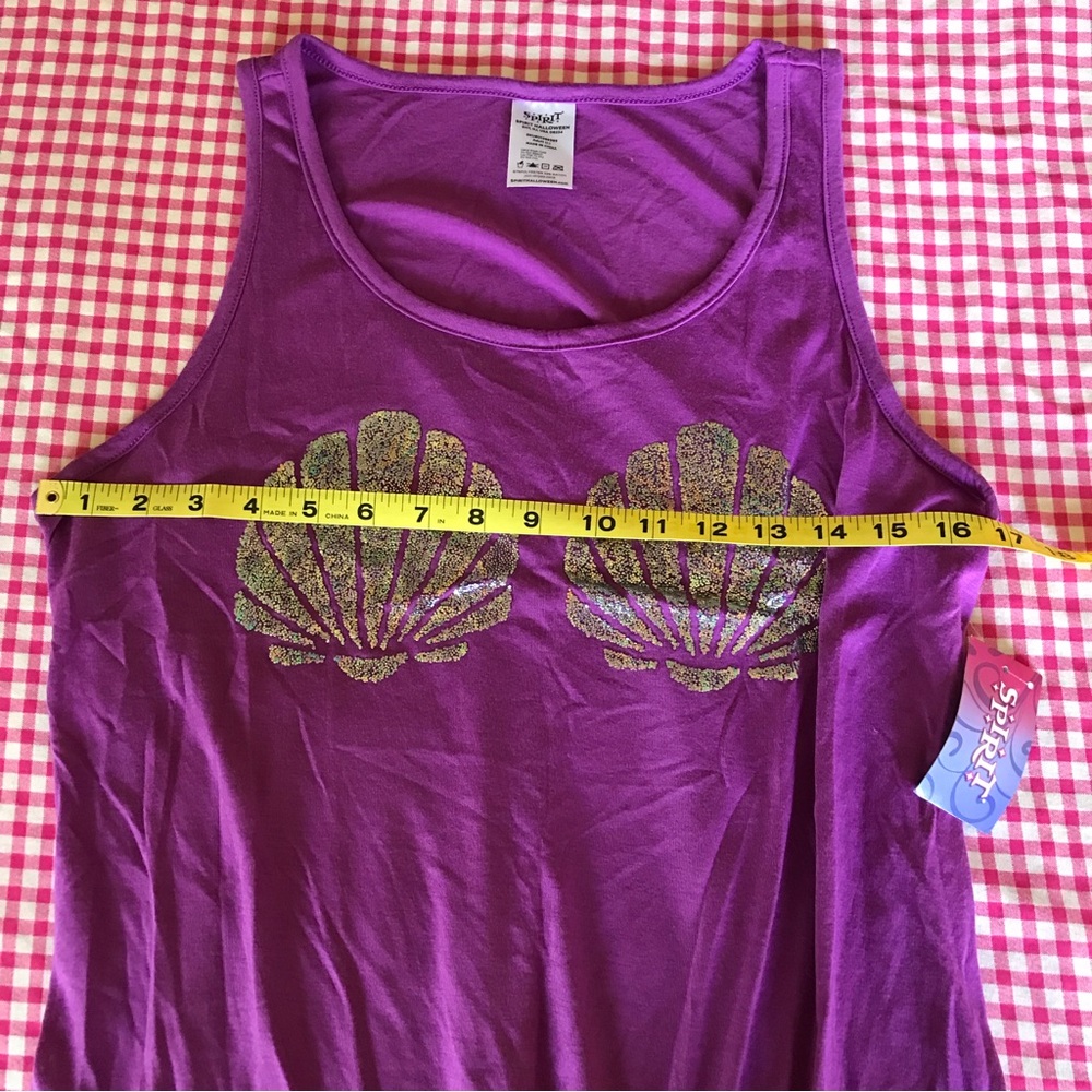Spirit Halloween Shell Tank NWT - Picture 3 of 5